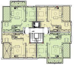 4-th floor plan